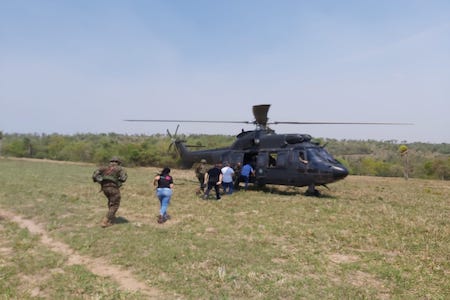 10º R C Mec apoia militares da Operacao Bumerangue Pantanal 2