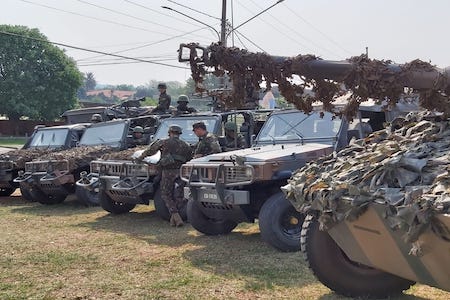 10º R C Mec apoia militares da Operacao Bumerangue Pantanal 4