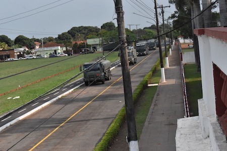 10º R C Mec recebe militares da Operacao Amazonia 2