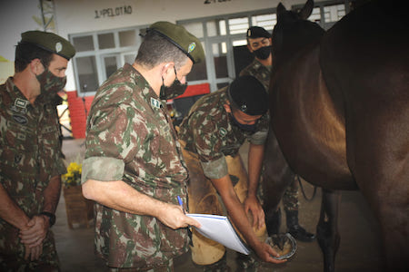 17º RC Mec recebe Visita de Inspecao da Diretoria de Abastecimento 5