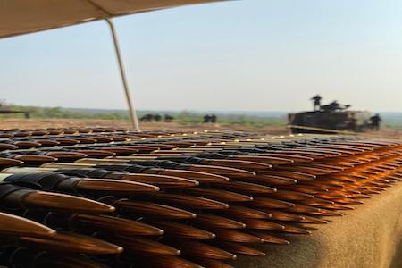 20º RCB realiza exercicio de Tiro das Armas Coletivas 1