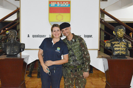 28º B Log recepciona militares da Operacao Amazonia 4