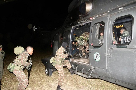 3º Batalhão de Aviação do Exército realiza Operação Noctua 2