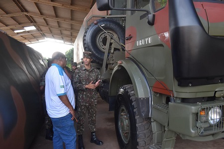 9 BE Cmb recebe Visita de Inspeção Logística Programada 2