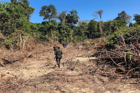 C Fron Jauru66 BI Mtz realiza apreensao na Operacao Samauma 2