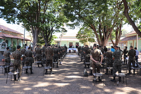 Capelaes do CMO celebram Acao de Gracas pelo Dia do Soldado 2