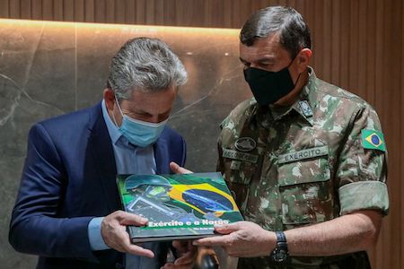 Cerimonia de inauguracao das obras realizadas na Vila Militar Perimetral 17