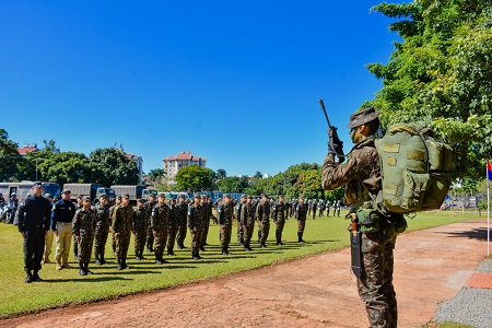 Estágio de Segurança e Proteção de Autoridades no CMO 3