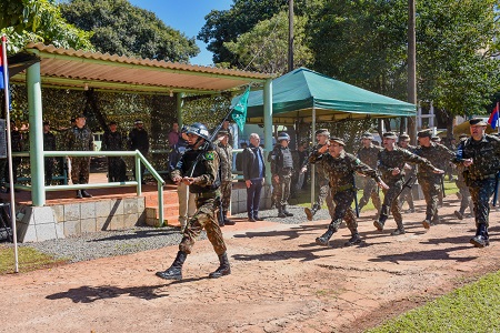 Estágio de Segurança e Proteção de Autoridades no CMO 5