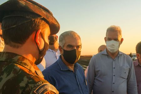 Governador de MS visita obra executada por militares 2