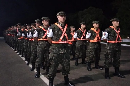 Marcha de oito quilômetros em Alta Floresta MT 1