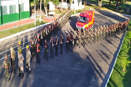 Marcha de oito quilômetros em Alta Floresta MT 3