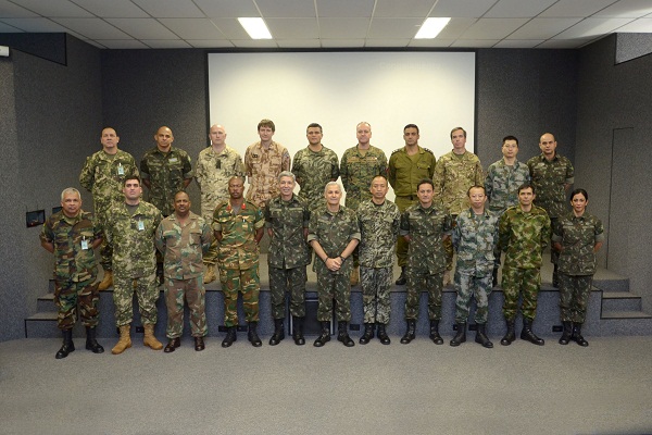 Comitiva do Exercito Brasileiro visita Israel