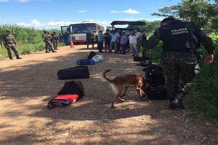 Exército combate o tráfico e o contrabando na fronteira