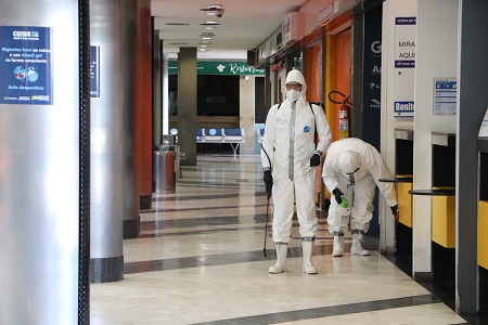 descontaminacao aeroporto rodoviaria cg 4