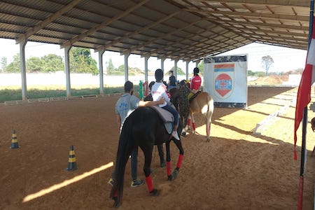 10º RC Mec retoma atividades de Equoterapia 3