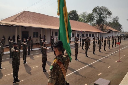 9º GAC Formatura Alusiva ao Dia do Soldado 2