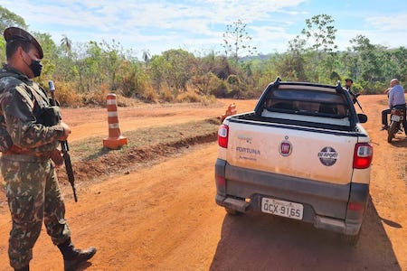 C Fron JAURU deflagra a Operacao Agata JAURU IV 1