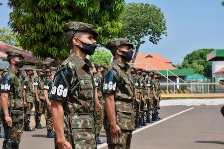 Cerimonia de premiacao de destaques da 9ª Cia Gd 2