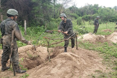 Acampamento do Período de Instrução Básica 2 cia fron 5