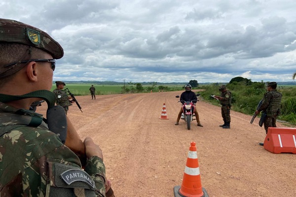 Exército Brasileiro - POSTO DE BLOQUEIO Ações preventivas e