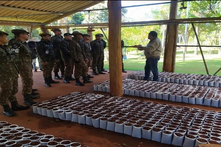 Soldados concluem curso de Floricultura Jardinagem e Paisagismo 3