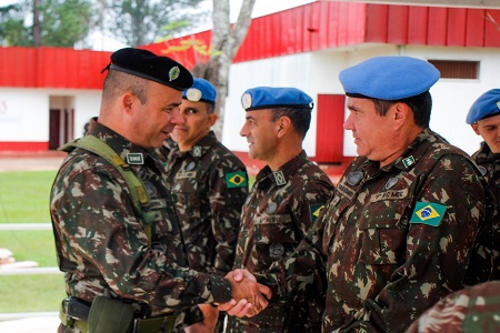 Solenidade em comemoração ao Dia dos Peacekeepers 1