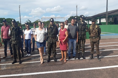 Tiro de Guerra de Colíder realiza Exercício no Terreno 3