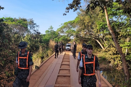 Tiro de Guerra de Juara realiza Marcha 8 Km 2