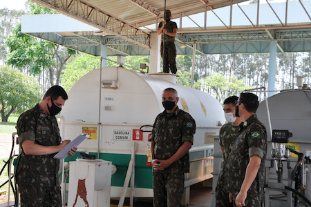 Visita de Orientacao Tecnica do 9º Gpt Log ao 28º B Log 4